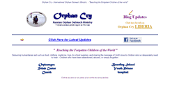 Desktop Screenshot of orphancry.org